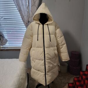 Maurices White Puffer Jacket
